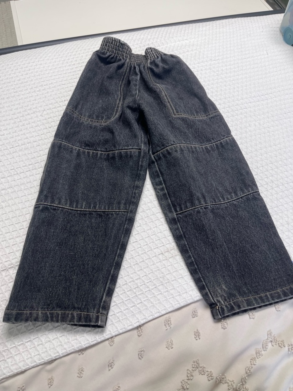 Please mum Wide Leg Black Pants